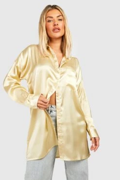 FR Chemises Soldes Magasin 9 Chemise Oversize Satinée