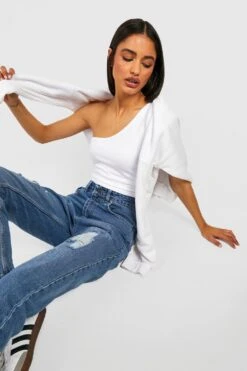 Jean Mom Délavé Déchiré 8 Jean Mom Délavé Déchiré -FR Chemises Soldes Magasin gzz48297 vintage20wash xl 2