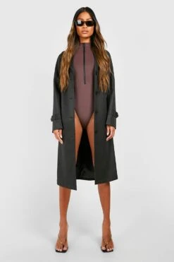 Body Premium Sculptant Zippé -FR Chemises Soldes Magasin gzz48539 espresso xl 2