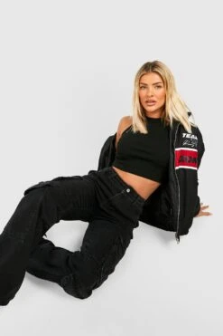 Jean Cargo -FR Chemises Soldes Magasin gzz49386 black xl 2