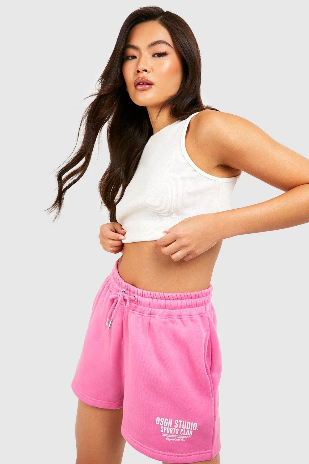 Short De Jogging à Slogan Sports Club 3 Short De Jogging à Slogan Sports Club