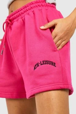 Short De Jogging Brodé 9 Short De Jogging Brodé -FR Chemises Soldes Magasin gzz51074 hot20pink xl 3