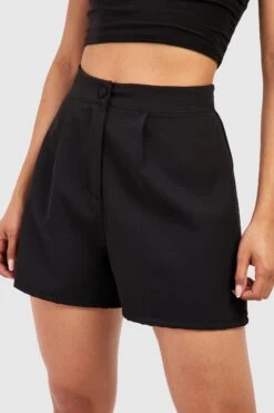 Short De Tailleur évasé -FR Chemises Soldes Magasin gzz52742 black xl 3