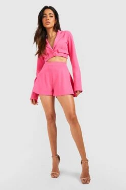 Short évasé En Jersey 8 Short évasé En Jersey -FR Chemises Soldes Magasin gzz52854 hot20pink xl 2