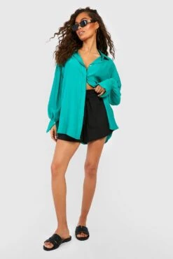 Chemise Oversize 8 Chemise Oversize -FR Chemises Soldes Magasin gzz53113 green xl 2