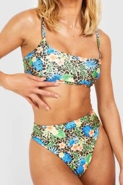 Bikini Tropical Léopard 9 Bikini Tropical Léopard -FR Chemises Soldes Magasin gzz54272 brown xl 3