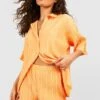 Short Ample Plissé -FR Chemises Soldes Magasin gzz54941 tangerine xl