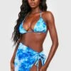 Bikini Tie Dye 3 Pièces Avec Paréo -FR Chemises Soldes Magasin gzz55383 blue xl