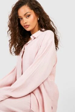 Chemise Ample Froncée -FR Chemises Soldes Magasin gzz56774 blush xl 3