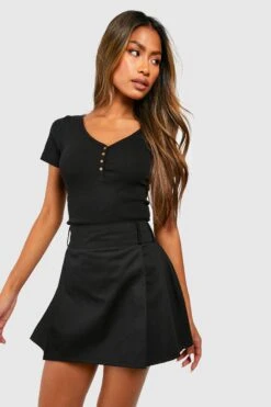 Body Côtelé Boutonné